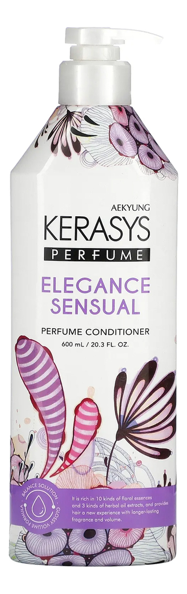 

Кондиционер для тонких и ослабленных волос Elegance & Sensual Perfumed Rinse: Кондиционер 600мл, Кондиционер для тонких и ослабленных волос Elegance & Sensual Perfumed Rinse