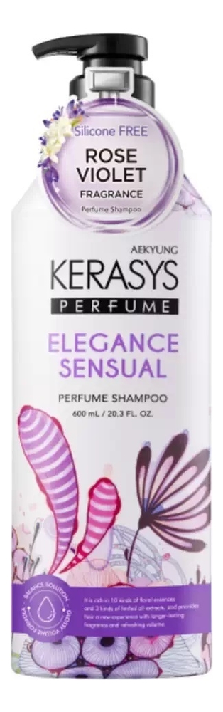 

Шампунь для тонких и ослабленных волос Elegance & Sensual Perfumed Shampoo: Шампунь 600мл, Шампунь для тонких и ослабленных волос Elegance & Sensual Perfumed Shampoo