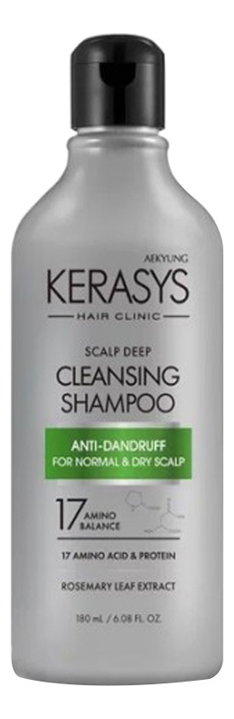 Освежающий шампунь для кожи головы Hair Clinic Scalp Care Deep Cleansing Shampoo: Шампунь 180мл