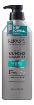 Шампунь для сухой и чувствительной кожи головы Hair Clinic Scalp Care Balancing Shampoo