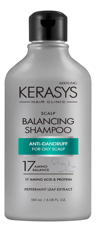 Шампунь для сухой и чувствительной кожи головы Hair Clinic Scalp Care Balancing Shampoo: Шампунь 180мл шампунь для сухой и чувствительной кожи головы hair clinic scalp care balancing shampoo шампунь 500мл запасной блок