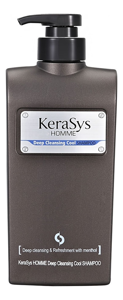 

Освежающий шампунь для лечения кожи головы Homme Deep Cleansing Cool Shampoo: Шампунь 550мл, Освежающий шампунь для лечения кожи головы Homme Deep Cleansing Cool Shampoo