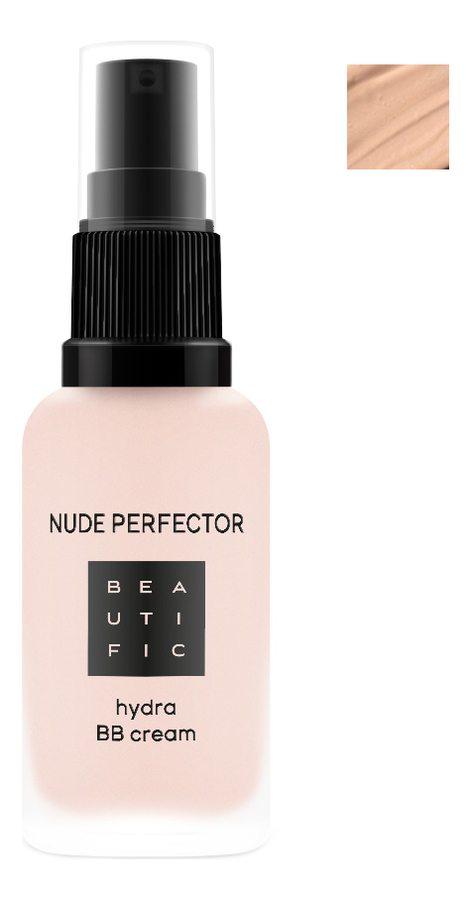 

Тонирующий BB-крем с гиалуроновой кислотой Nude Perfector 30мл: 01 Light Beige, Тонирующий BB-крем с гиалуроновой кислотой Nude Perfector 30мл