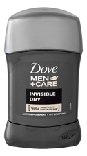Dove Антиперспирант-стик Экстразащита без белых следов Men + Care Invisible Dry 50мл