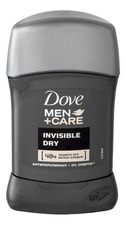Dove Антиперспирант стик Экстразащита без белых следов Men + Care Invisible Dry 50мл