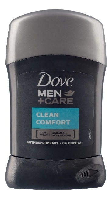 

Антиперспирант-стик Экстразащита и уход Men + Care Clean Comfort 50мл