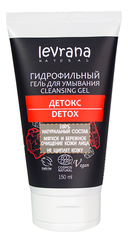 

Гидрофильный гель для умывания с сажей японского дуба Detox Cleansing Gel 150мл