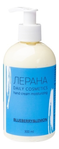 Крем для рук с экстрактом черники и лимона Daily Blueberry &amp; Lemon Hand Cream Moisturizing 300мл