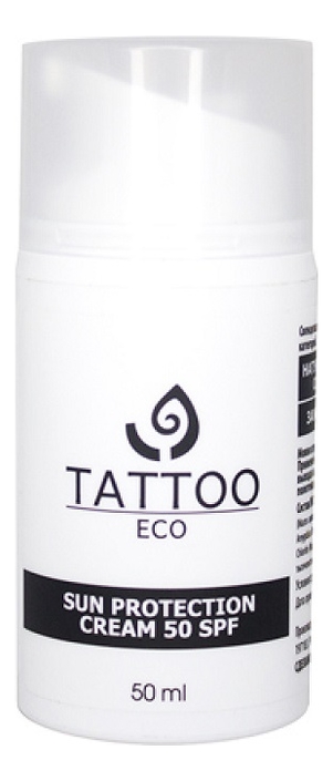 

Крем для тела солнцезащитный Tattoo Eco Sun Protection Cream SPF50 50мл