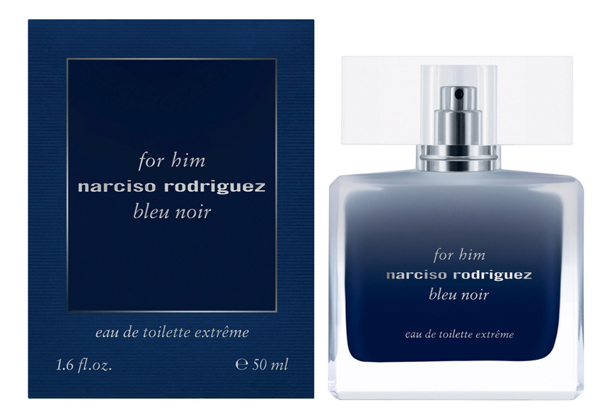 цена For Him Bleu Noir Eau De Toilette Extreme: туалетная вода 50мл