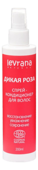 Спрей-кондиционер для волос Дикая роза: Спрей-кондиционер 200мл