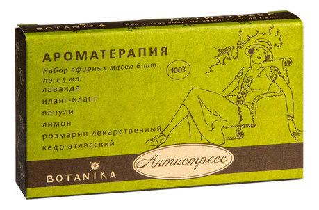 

Набор эфирных масел 100% Антистресс 6*1,5мл