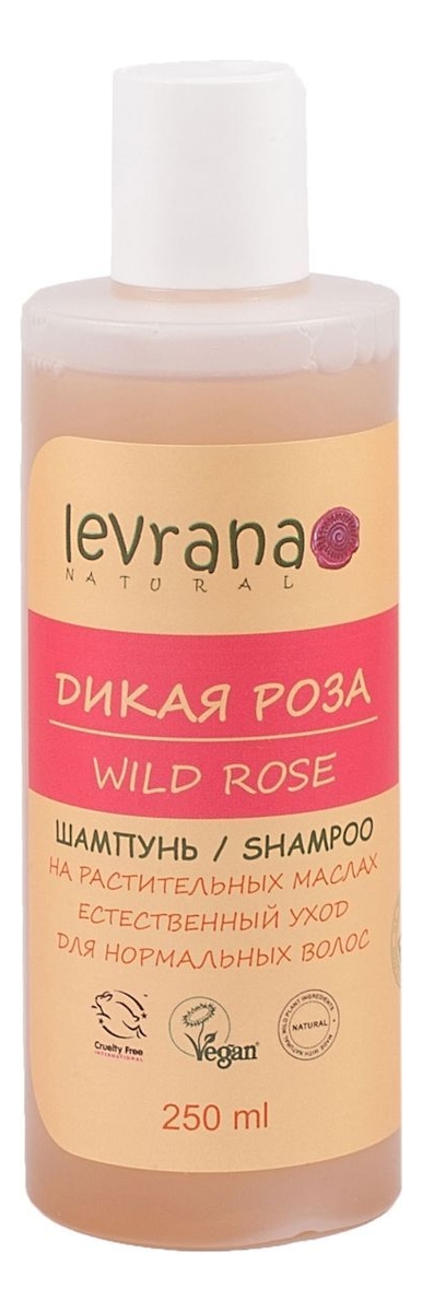 

Шампунь для волос на растительных маслах Дикая роза Wild Rose Shampoo 250мл