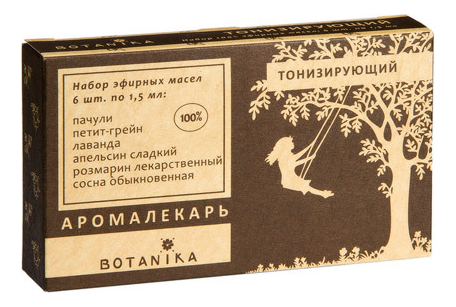 

Набор эфирных масел 100% Тонизирующий 6*1,5мл