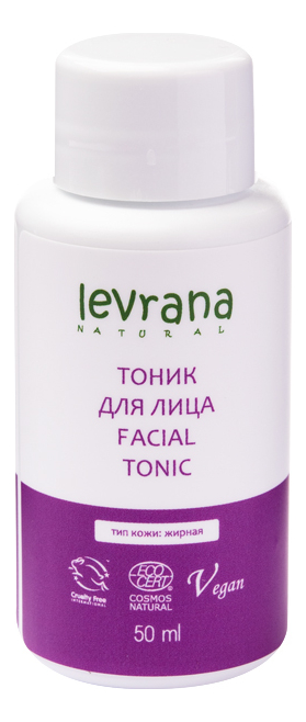 Тоник для жирной кожи лица Facial Tonic: Тоник 50мл