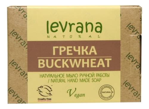 

Натуральное мыло ручной работы Гречка Buckwheat Natural Hand Made Soap 100г