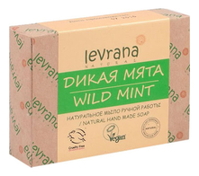 Levrana Натуральное мыло ручной работы Дикая мята Natural Hand Made Soap Wild Mint 100г