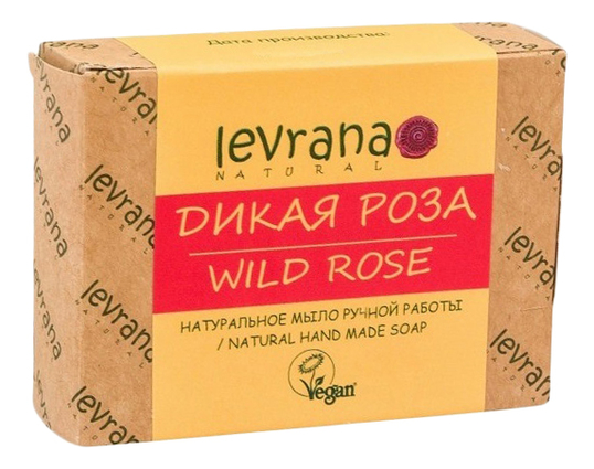 

Натуральное мыло ручной работы Дикая роза Natural Hand Made Soap Wild Rose 100г