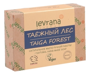 Натуральное мыло ручной работы Таежный лес Natural Hand Made Soap Taiga Gorest 100г