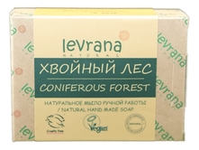 Levrana Натуральное мыло ручной работы Хвойный лес Natural Hand Made Soap Coniferous Gorest 100г