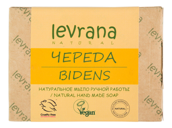 Натуральное мыло ручной работы Череда Natural Hand Made Soap Bidens 100г levrana natural натуральное мыло ручной работы череда 100гр