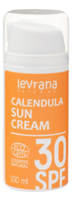 Levrana Солнцезащитный крем для тела с гидролатом календулы Calendula Sun Cream 100мл