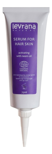 

Активизирующая сыворотка для кожи головы с маслом нима Serum For Hair Skin 75мл