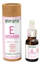 Levrana Сыворотка для лица с витамином Е 100% Plant Original 15мл