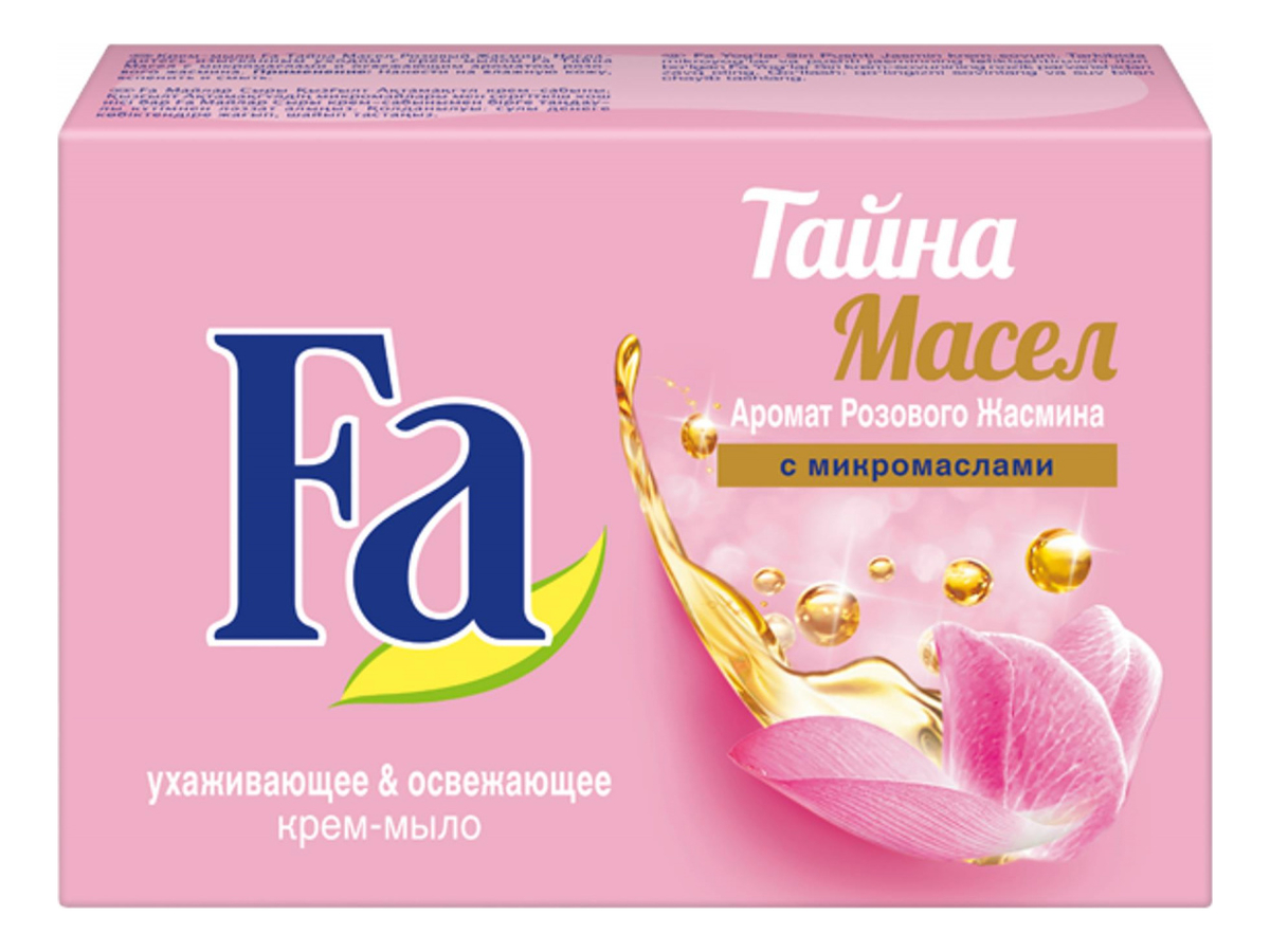 

Крем-мыло с ароматом розового жасмина Тайна Масел 90г