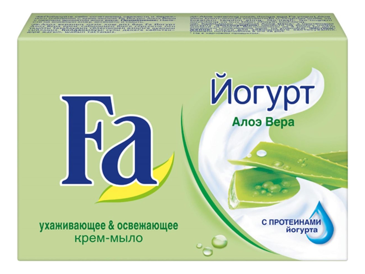 

Крем-мыло Йогурт и алоэ вера 90г