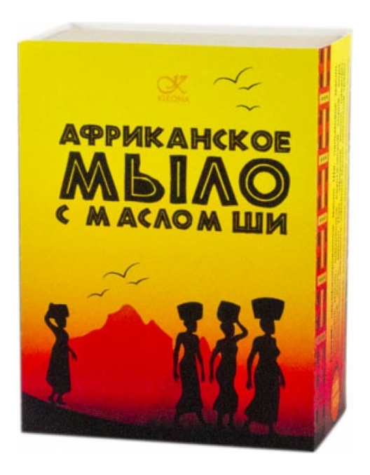 

Африканское мыло с маслом Ши 120г