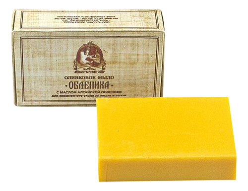 

Оливковое мыло Облепиха 85г