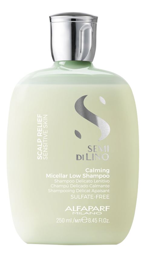 

Успокаивающий мицеллярный шампунь для волос Semi Di Lino Scalp Relief Sensitive Skin Calming Micellar Low Shampoo 250мл
