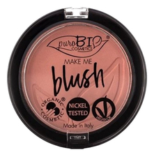 puroBIO Пудра-румяна для макияжа Make Me Blush 5,2г