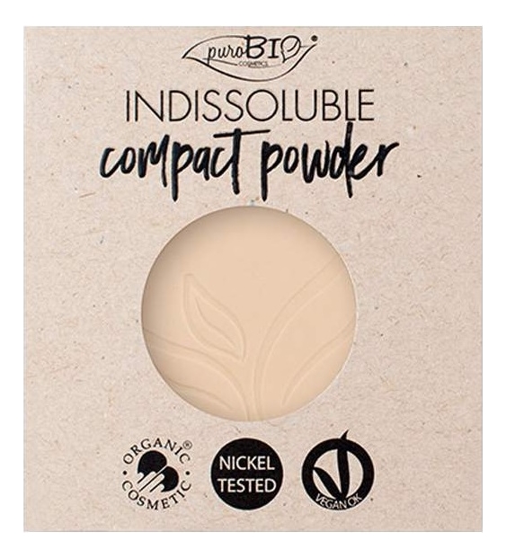 

Пудра для макияжа лица Indissoluble Compact Powder 9г: No 02 (запасной блок), Пудра для макияжа лица Indissoluble Compact Powder 9г