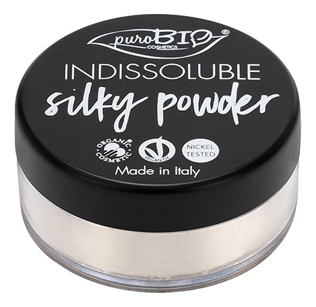 Шелковая пудра для лица Indissoluble Silky Powder 8г
