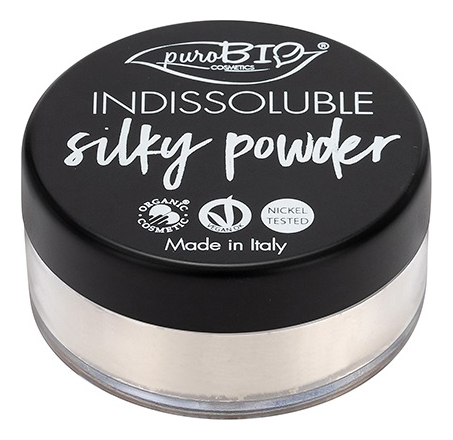 Шелковая пудра для лица Indissoluble Silky Powder 8г пудра для лица the healthy powder spf15 7 8г ln3