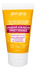 Levrana Гель для депиляции Сладкий апельсин Gel For Depilation Sweet Orange 150мл