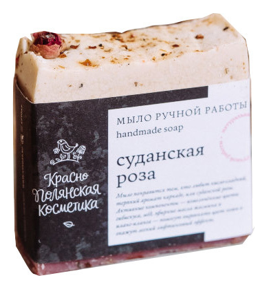 

Мыло ручной работы Суданская роза 110г