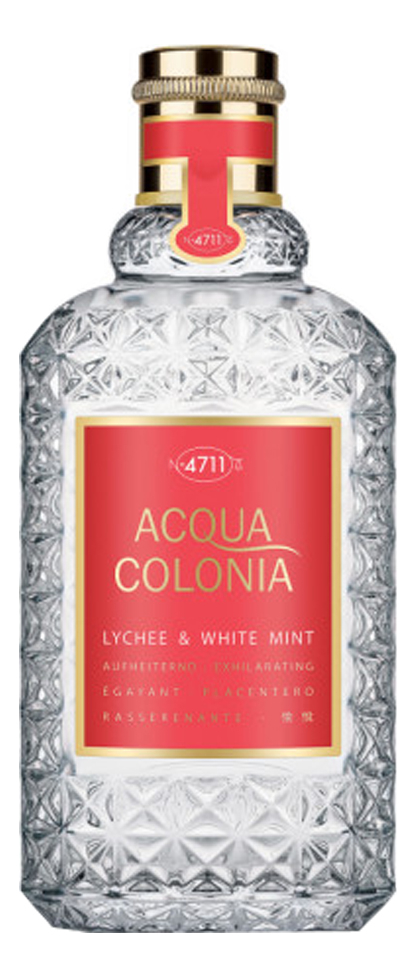 4711 Acqua Colonia Lychee & White Mint: одеколон 170мл 4711 acqua colonia lime and nutmeg одеколон унисекс спрей 170мл