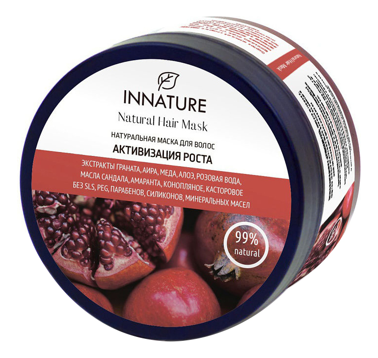 

Натуральная маска для волос Активизация роста Natural Hair Mask 250мл