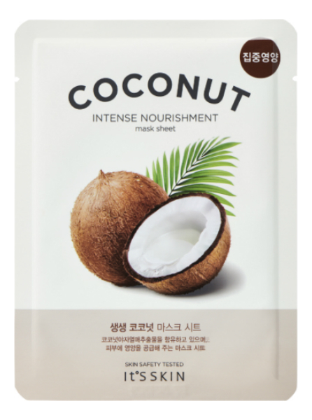 Увлажняющая тканевая маска для лица с кокосом The Fresh Mask Sheet Coconut 18г