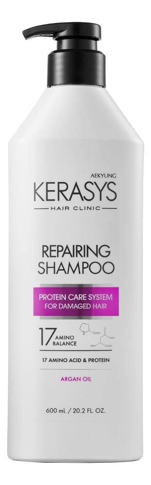 Восстанавливающий шампунь для волос Hair Clinic Repairing Shampoo: Шампунь 600мл