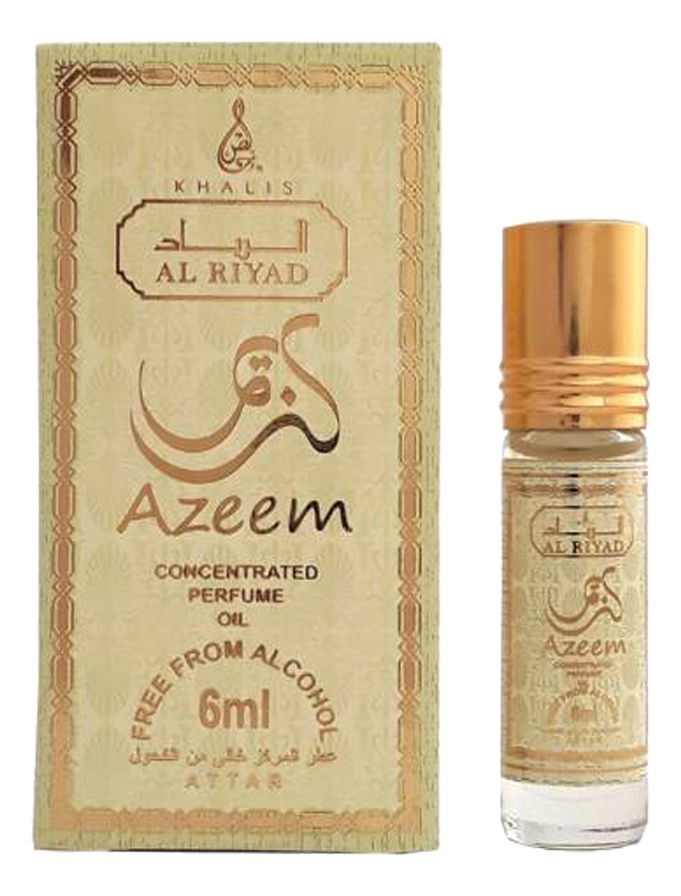 

Azeem: масляные духи 6мл (Al Riyad), Azeem
