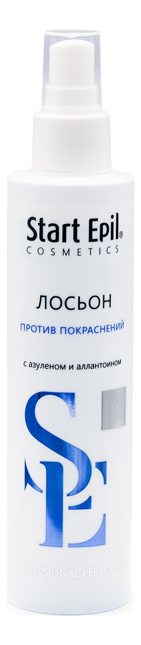 Лосьон против покраснений с азуленом и аллантоином Start Epil 200мл suda бальзам fuβbalsam для ног с азуленом и аллантоином 150 мл