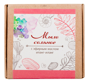 

Мыло соляное с эфирным маслом иланг-иланг 90г