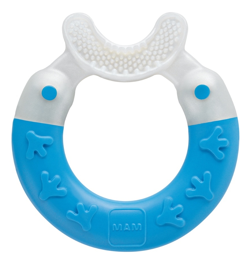 Прорезыватель для зубов Bite &amp; Brush Teether Barbaros Blue 3+