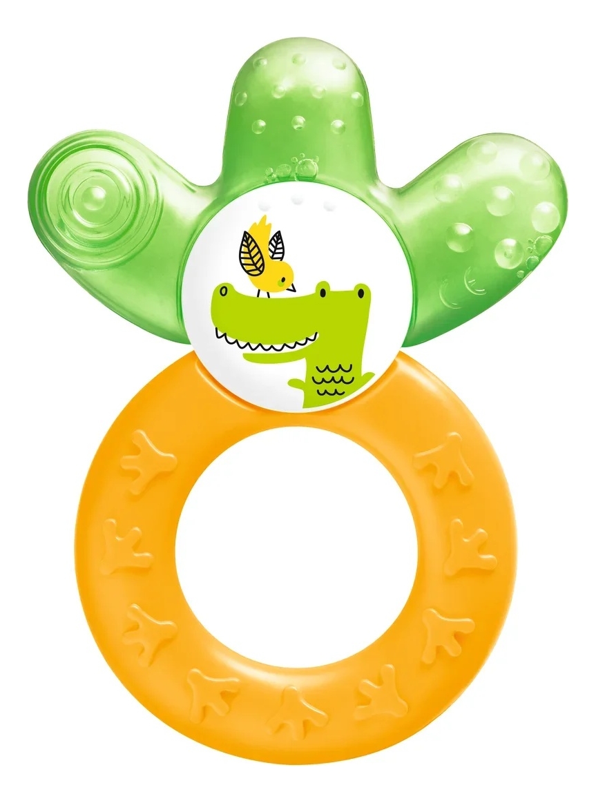 Охлаждающий прорезыватель для зубов Cooler Cooling Teether (желтый, от 4мес)