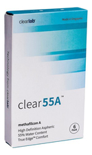 ClearLab Контактные линзы Clear 55 A (6 блистеров)