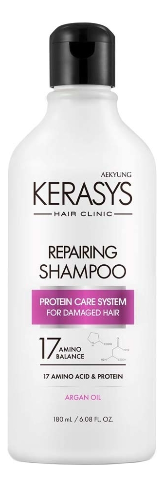 

Восстанавливающий шампунь для волос Hair Clinic Repairing Shampoo: Шампунь 180мл, Восстанавливающий шампунь для волос Hair Clinic Repairing Shampoo